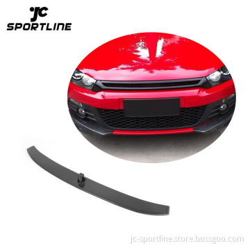 Carbon Fiber Car Centre Spoiler Front Lip for VW Scirocco